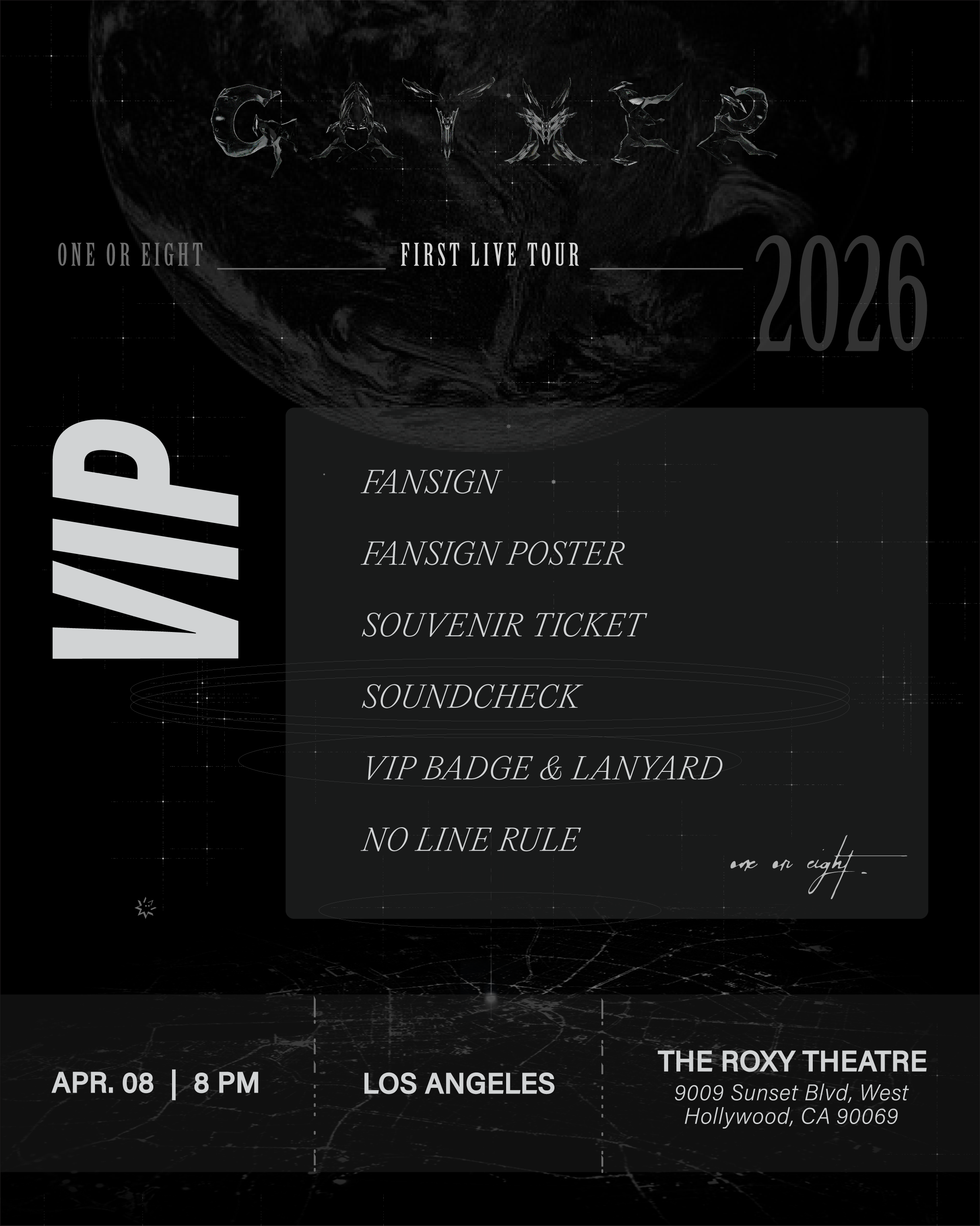 ONE OR EIGHT 2026 - LOS ANGELES - VIP BENEFIT PACKAGE – Kpop Tickets