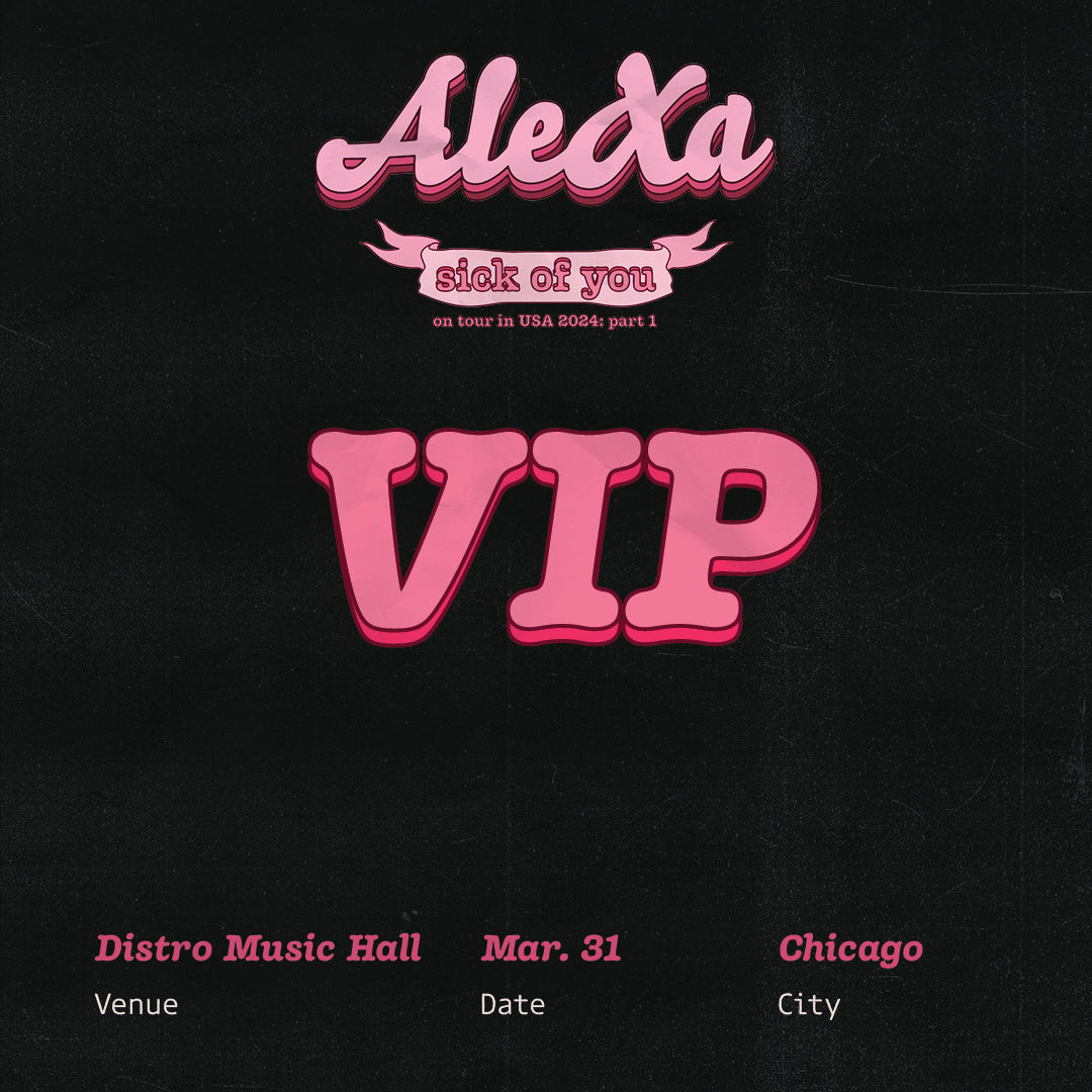 AleXa 알렉사 on X: [ 🎀 ] All Tickets On Sale - Today 2 p.m. Local sick of  you tour on tour in USA 2024: part 1 Buy Tickets: 🔗   #AleXa #알렉사 #sickofyoutour