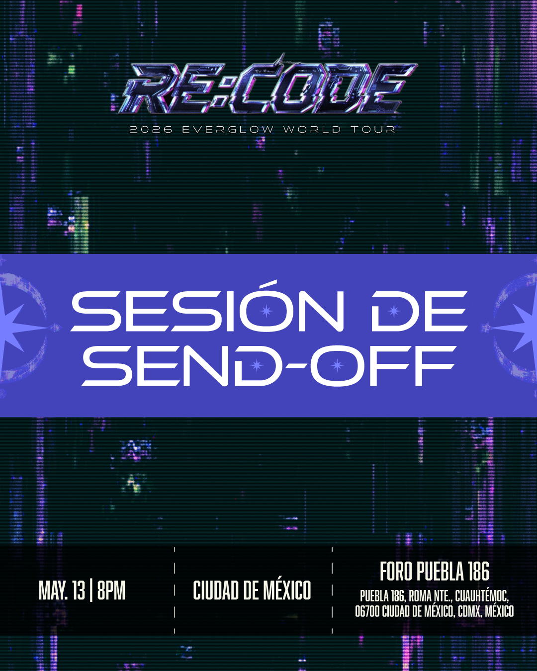EVERGLOW- MEXICO CITY - SEND OFF – Kpop Tickets
