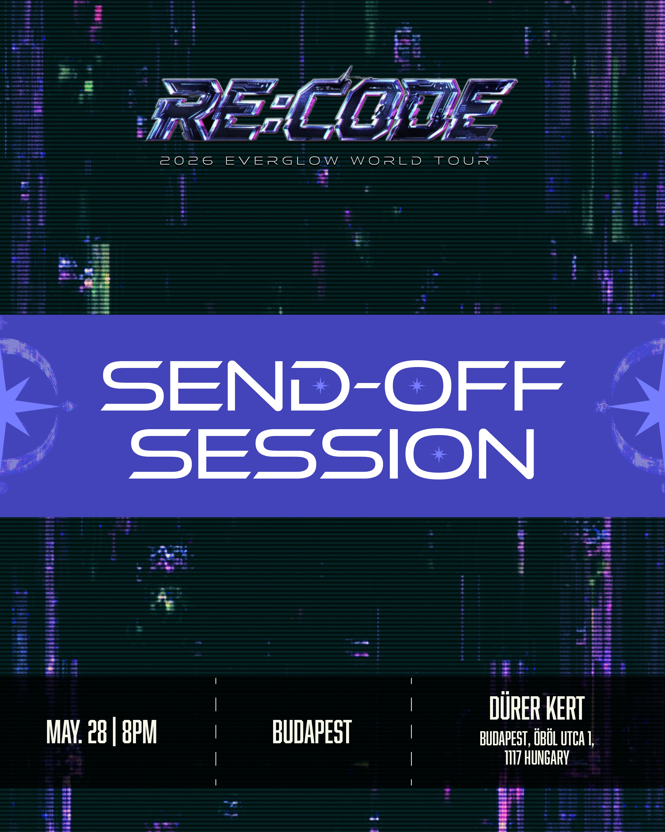 EVERGLOW- BUDAPEST - SEND OFF – Kpop Tickets