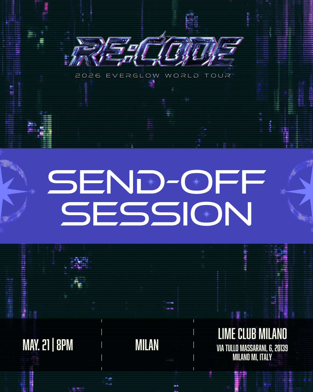EVERGLOW- MILAN - SEND OFF – Kpop Tickets