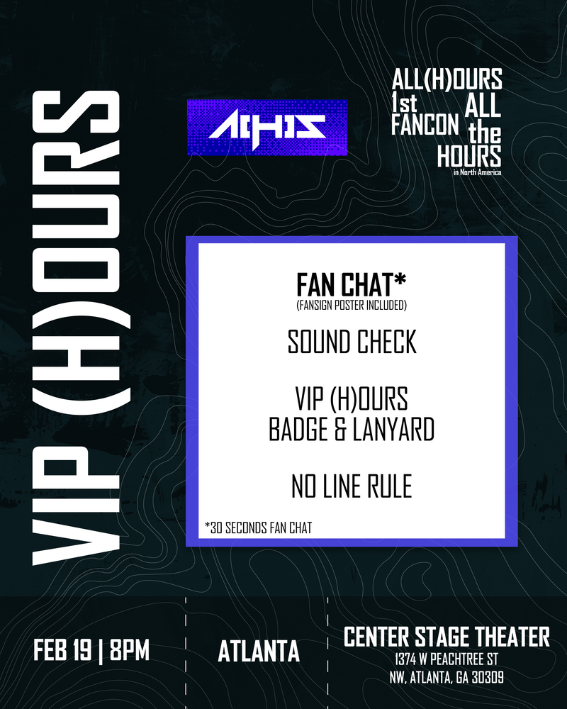 ALL(H)OURS - ATLANTA - VIP (H)OURS BENEFIT PACKAGE