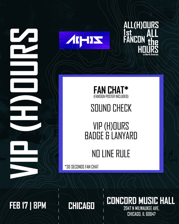 ALL(H)OURS - CHICAGO - VIP (H)OURS BENEFIT PACKAGE