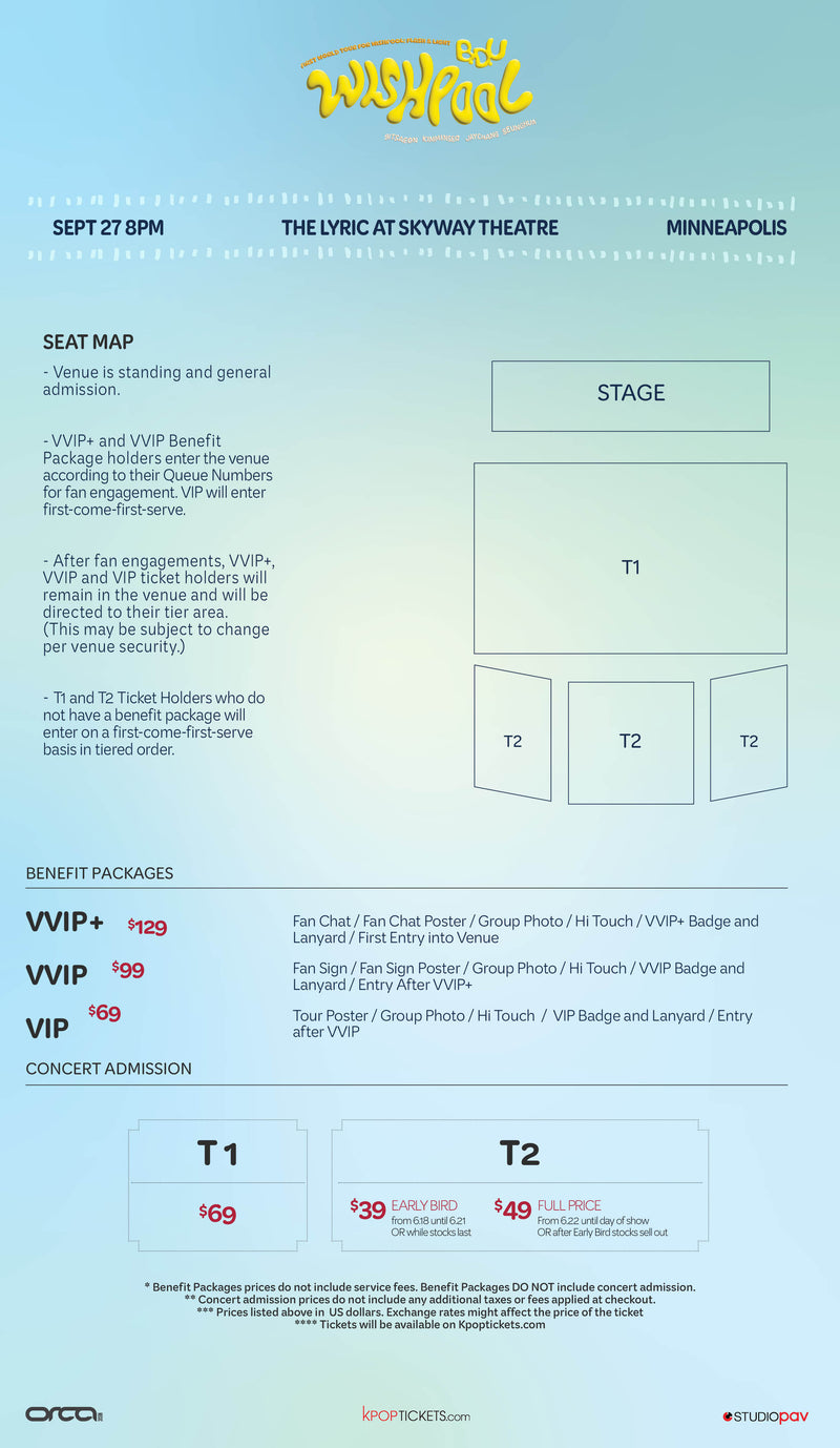 BDU - MINNEAPOLIS - VVIP+ BENEFIT PACKAGE