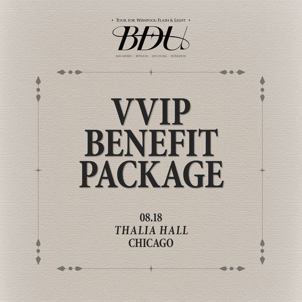 BDU - CHICAGO - VVIP BENEFIT PACKAGE