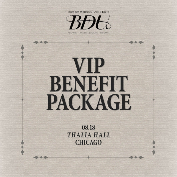 BDU - CHICAGO - VIP BENEFIT PACKAGE