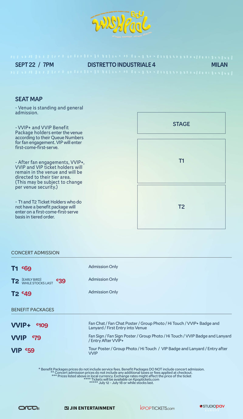 BDU - MILAN - VVIP BENEFIT PACKAGE