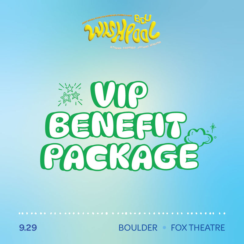 BDU - BOULDER - VIP BENEFIT PACKAGE