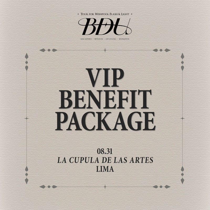 BDU - LIMA - VIP BENEFIT PACKAGE