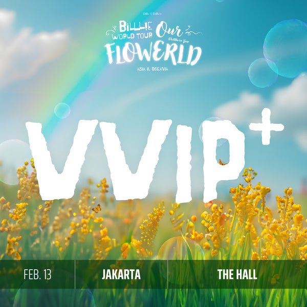 BILLLIE - JAKARTA - VVIP+ BENEFIT PACKAGE (Includes General Admission)