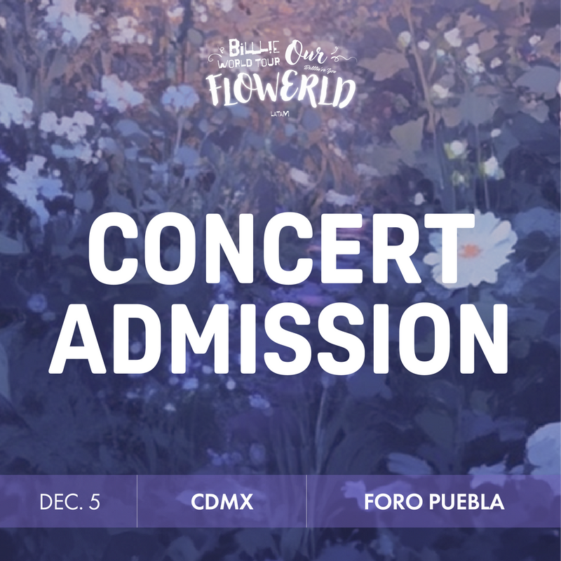 BILLLIE - CDMX - CONCERT ADMISSION