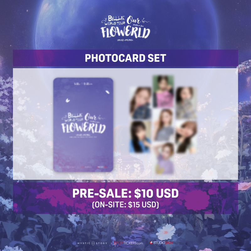 [NORTH AMERICA - PRE-ORDER] Billlie World Tour 'Our FLOWERLD (Belllie've You)' GRAND AMERICA - Official Photocard Set