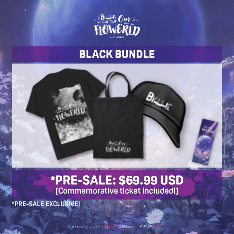 [NORTH AMERICA - PRE-ORDER] Billlie World Tour 'Our FLOWERLD (Belllie've You)' GRAND AMERICA - Official Bundle (Black)