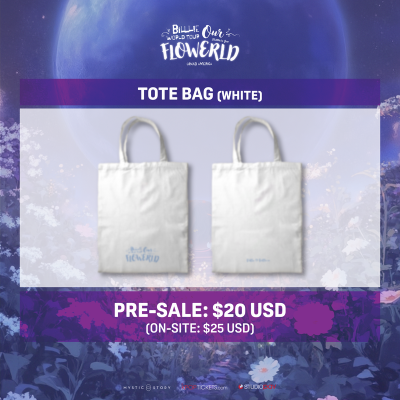 [NORTH AMERICA - PRE-ORDER] Billlie World Tour 'Our FLOWERLD (Belllie've You)' GRAND AMERICA - Official Tote Bag