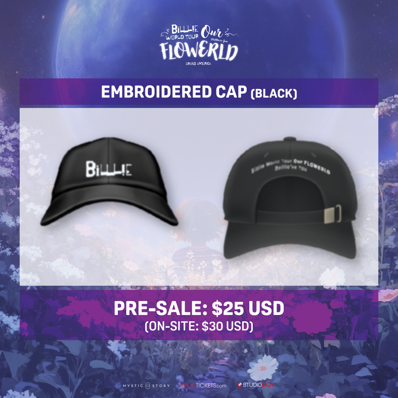 [NORTH AMERICA - PRE-ORDER] Billlie World Tour 'Our FLOWERLD (Belllie've You)' GRAND AMERICA - Official Ball Cap