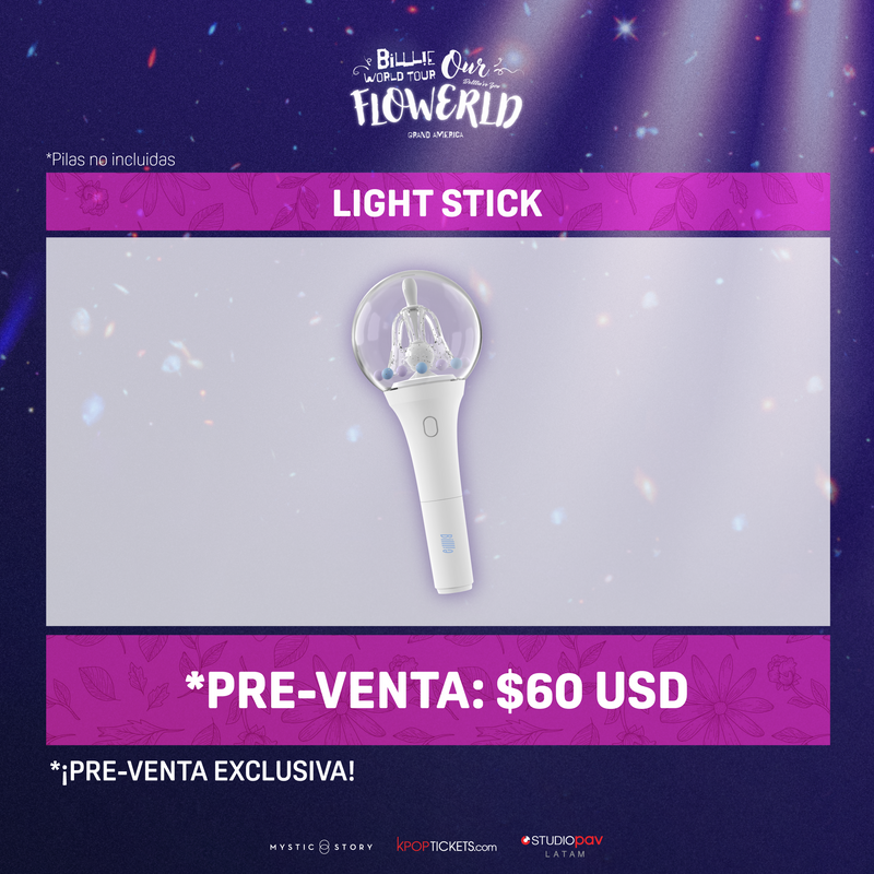 [LATAM - PRE-ORDER] Billlie World Tour 'Our FLOWERLD (Belllie've You)' GRAND AMERICA - Official Lightstick