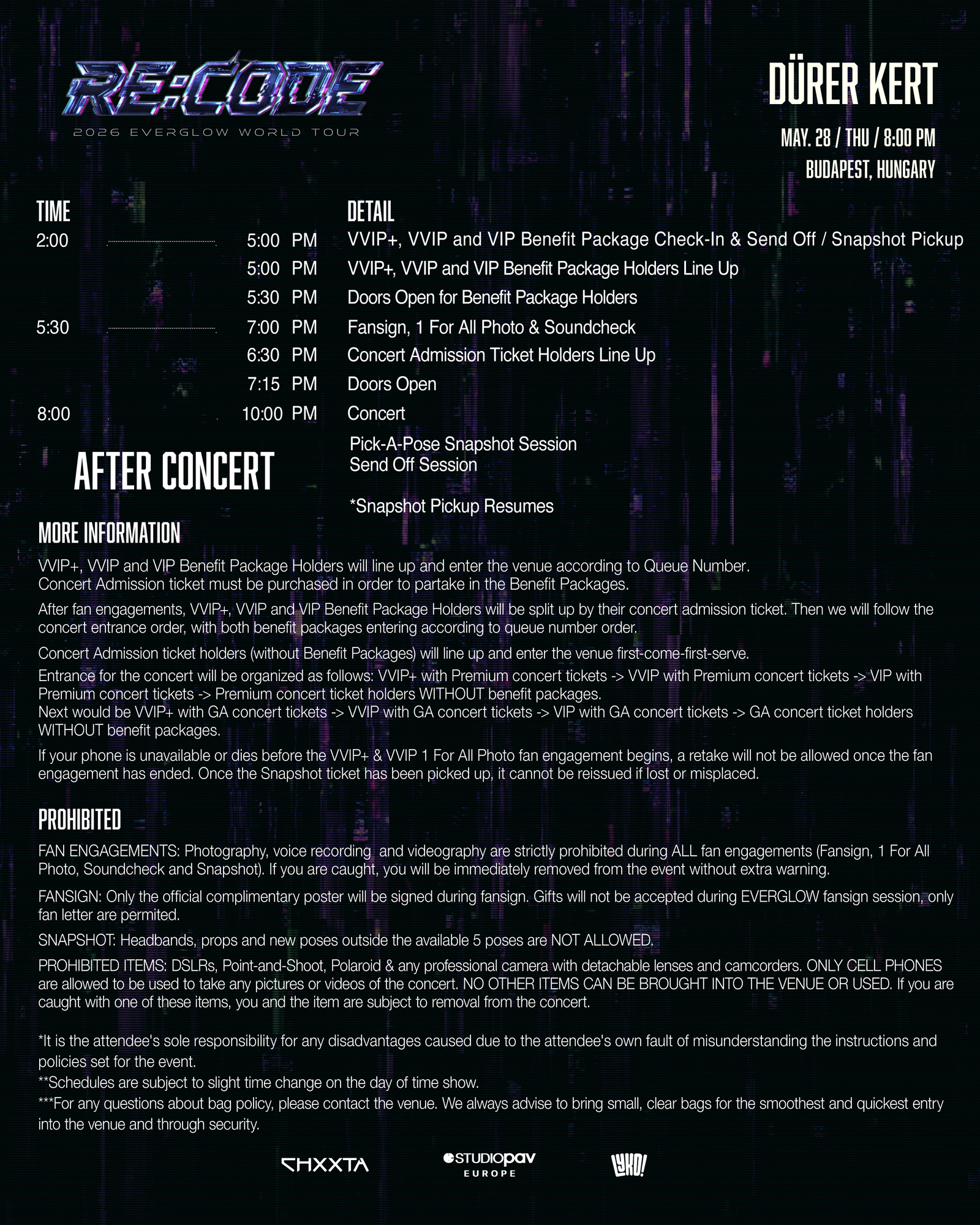EVERGLOW- BUDAPEST - SEND OFF – Kpop Tickets EVERGLOW- BUDAPEST - SEND OFF – Kpop Tickets