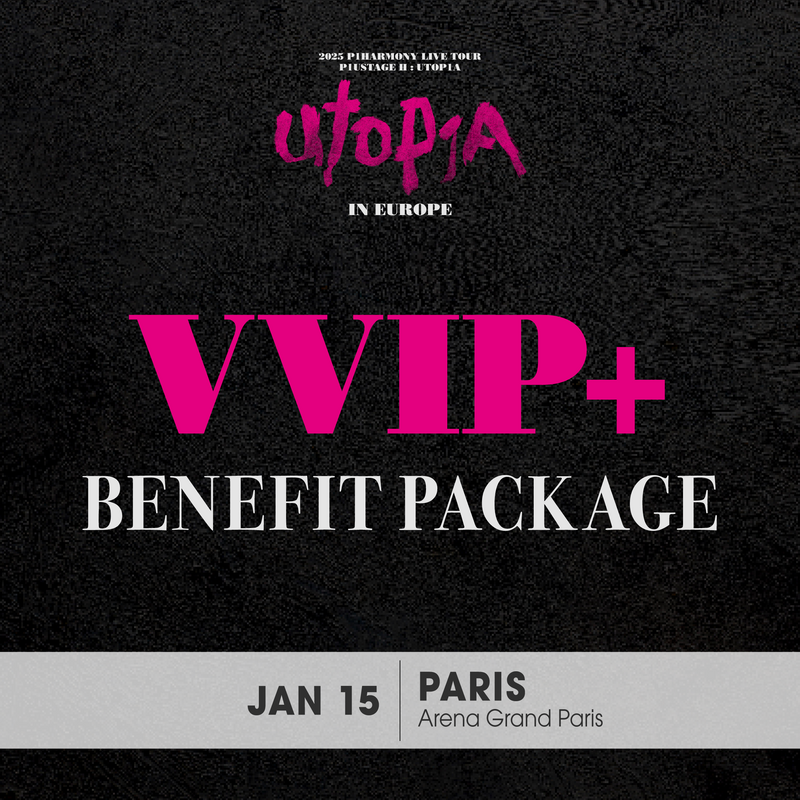 P1HARMONY - PARIS - VVIP+ BENEFIT PACKAGE (Includes T1 Admission)