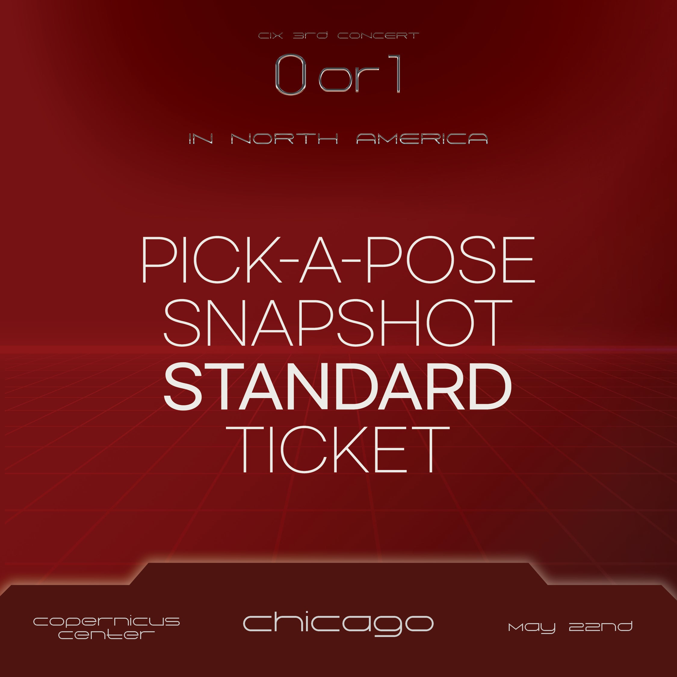 CIX CHICAGO STANDARD SNAPSHOT Kpop Tickets
