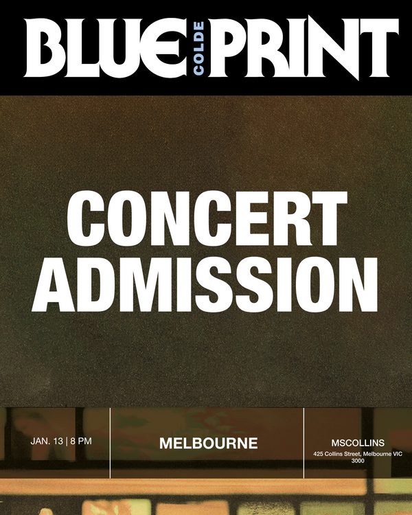 COLDE - MELBOURNE - CONCERT ADMISSION