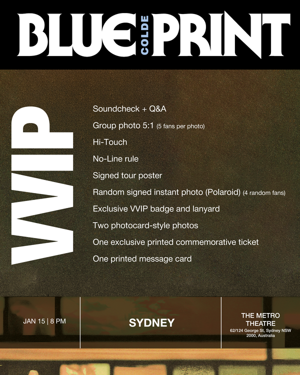 COLDE - SYDNEY - VVIP BENEFIT PACKAGE