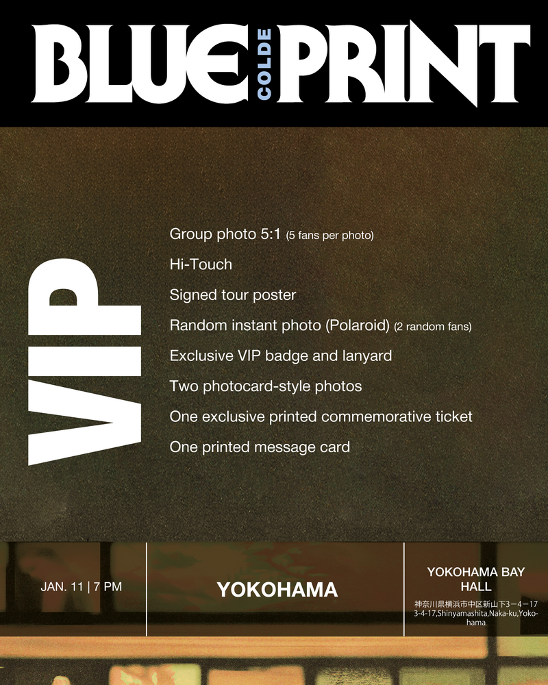 COLDE - YOKOHAMA - VIP & ADMISSION