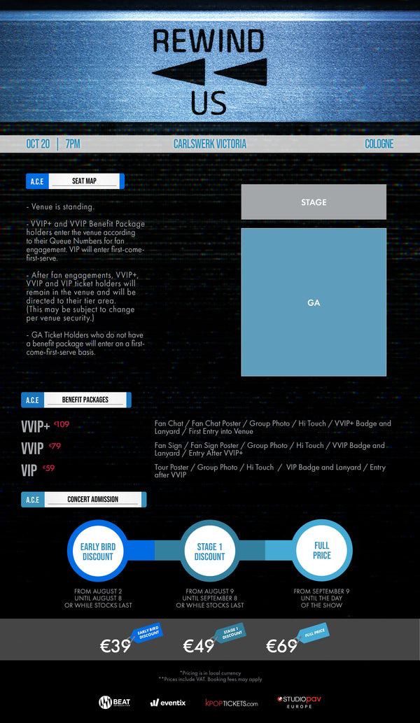 ACE - COLOGNE - VVIP+ BENEFIT PACKAGE