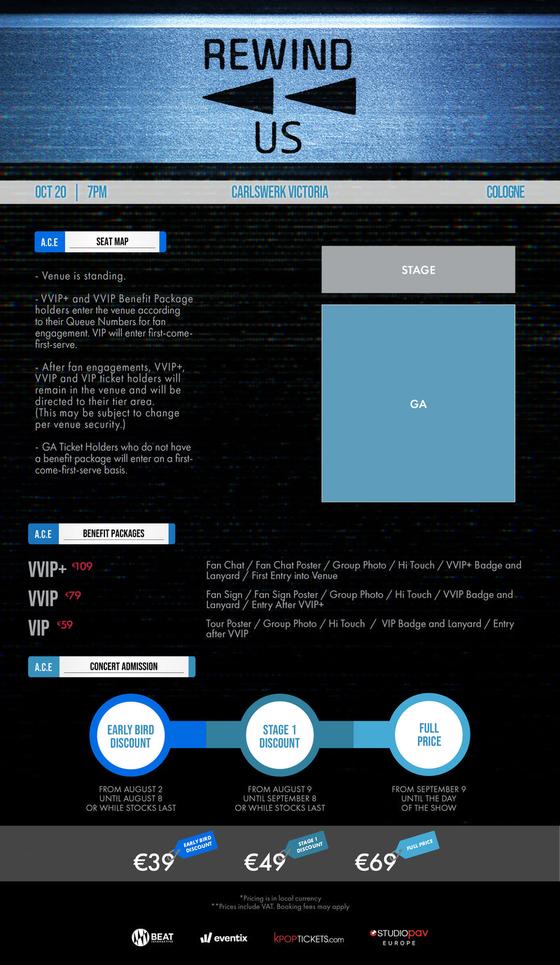 ACE - COLOGNE - VVIP BENEFIT PACKAGE