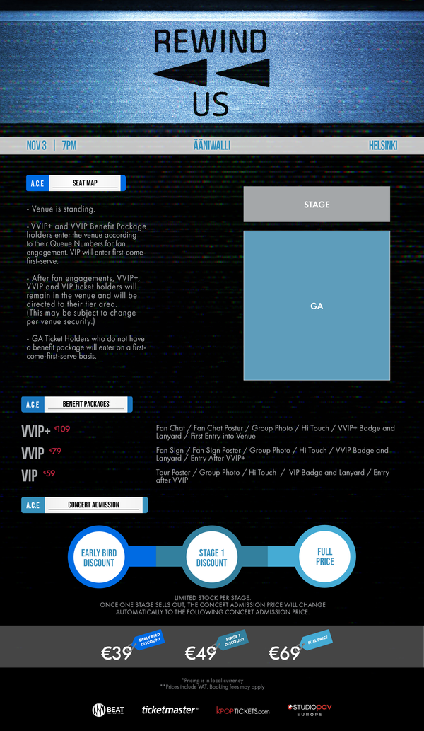 ACE - HELSINKI - VVIP+ BENEFIT PACKAGE