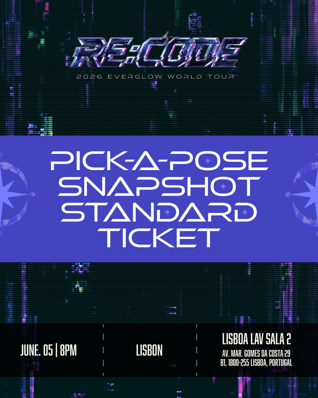 K-POP・アジア GOTOON EVERGLOW - LISBON - STANDARD SNAPSHOT – Kpop Tickets