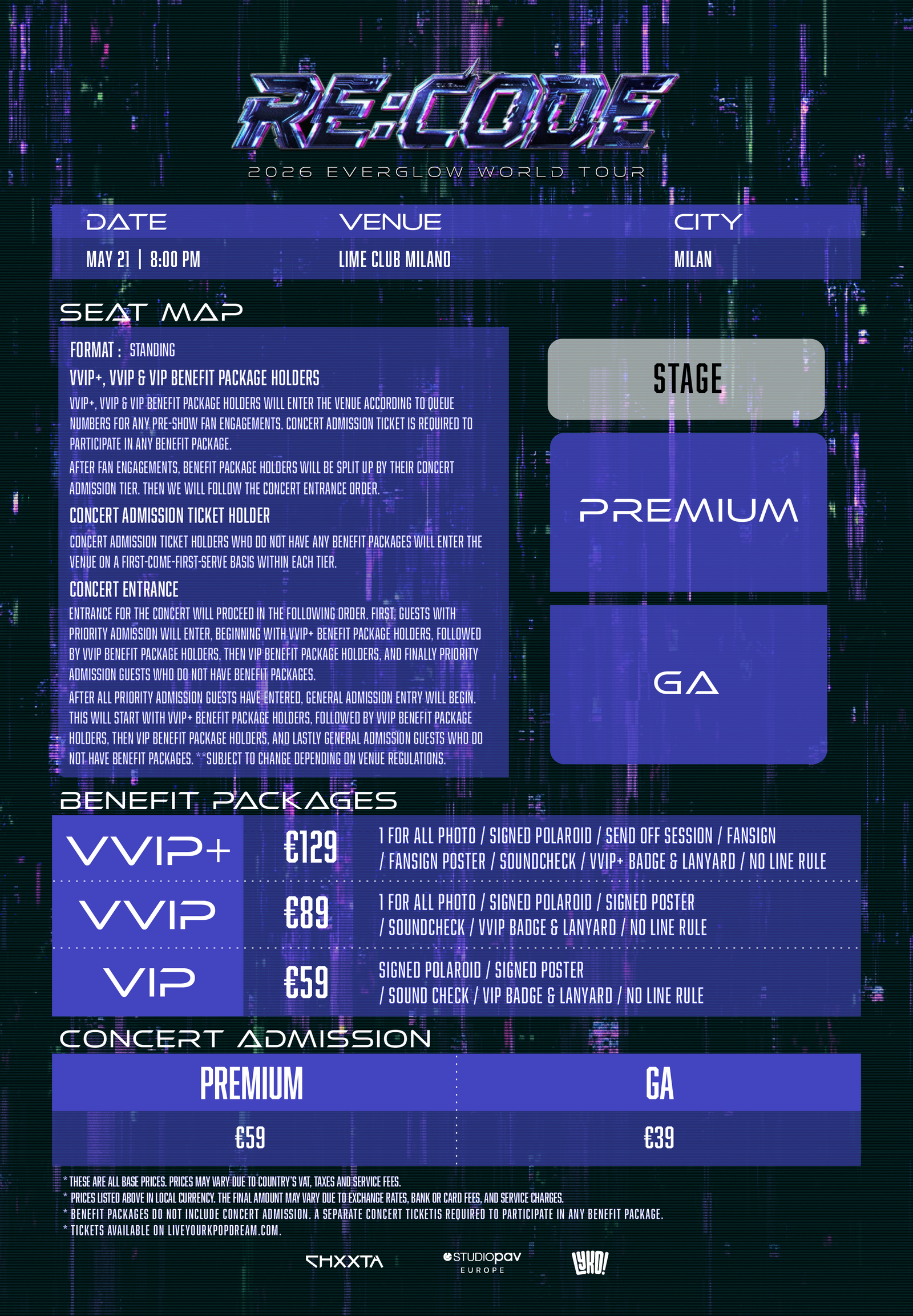 EVERGLOW トレカ 即購入禁止 EVERGLOW - MILAN - VIP BENEFIT PACKAGE – Kpop Tickets