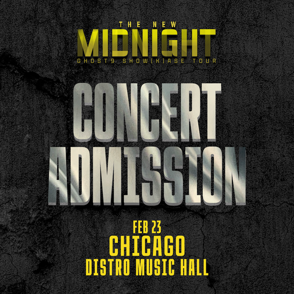 GHOST9 - CHICAGO - CONCERT ADMISSION