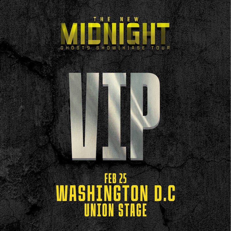 GHOST9 - WASHINGTON D.C. - VIP BENEFIT PACKAGE