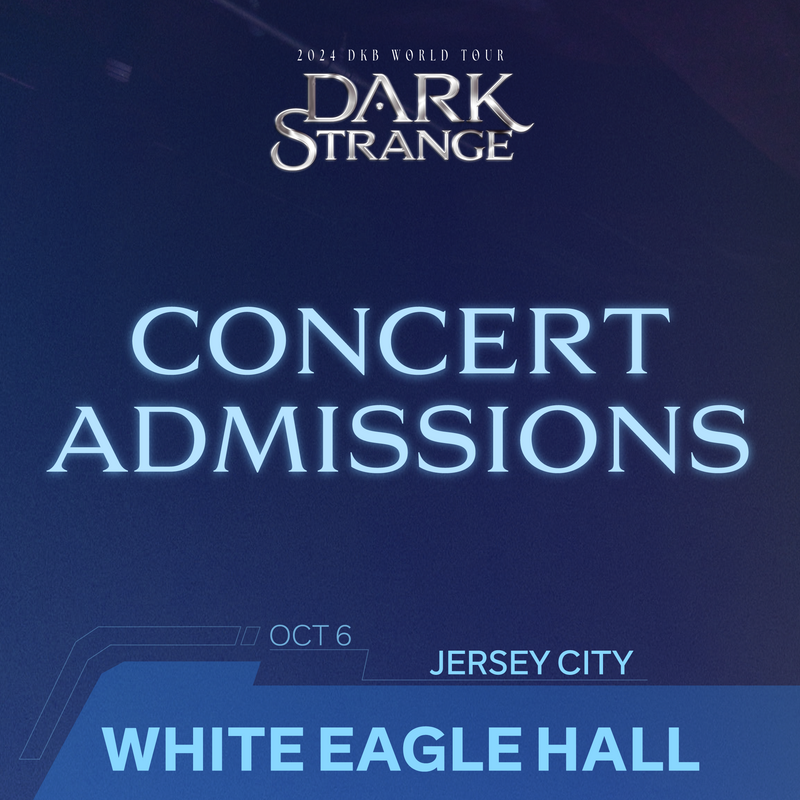 DKB - JERSEY CITY - CONCERT ADMISSION