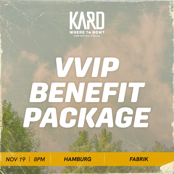 KARD - HAMBURG - VVIP BENEFIT PACKAGE