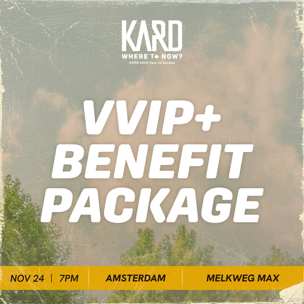 KARD - AMSTERDAM - VVIP+ BENEFIT PACKAGE