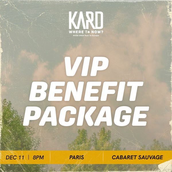 KARD - PARIS - VIP BENEFIT PACKAGE