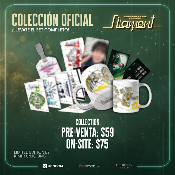 [ON-SITE PICKUP PRE-ORDER] 2025 KIMHYUNJOONG TOUR <Filament> - Official Collection