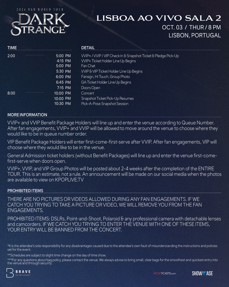 DKB - LISBON - VVIP BENEFIT PACKAGE