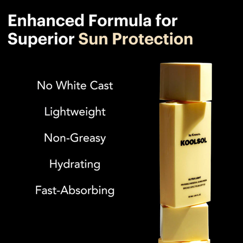[K-beauty] Ultra Light Invisible Mineral Sunscreen Broad Spectrum SPF 50