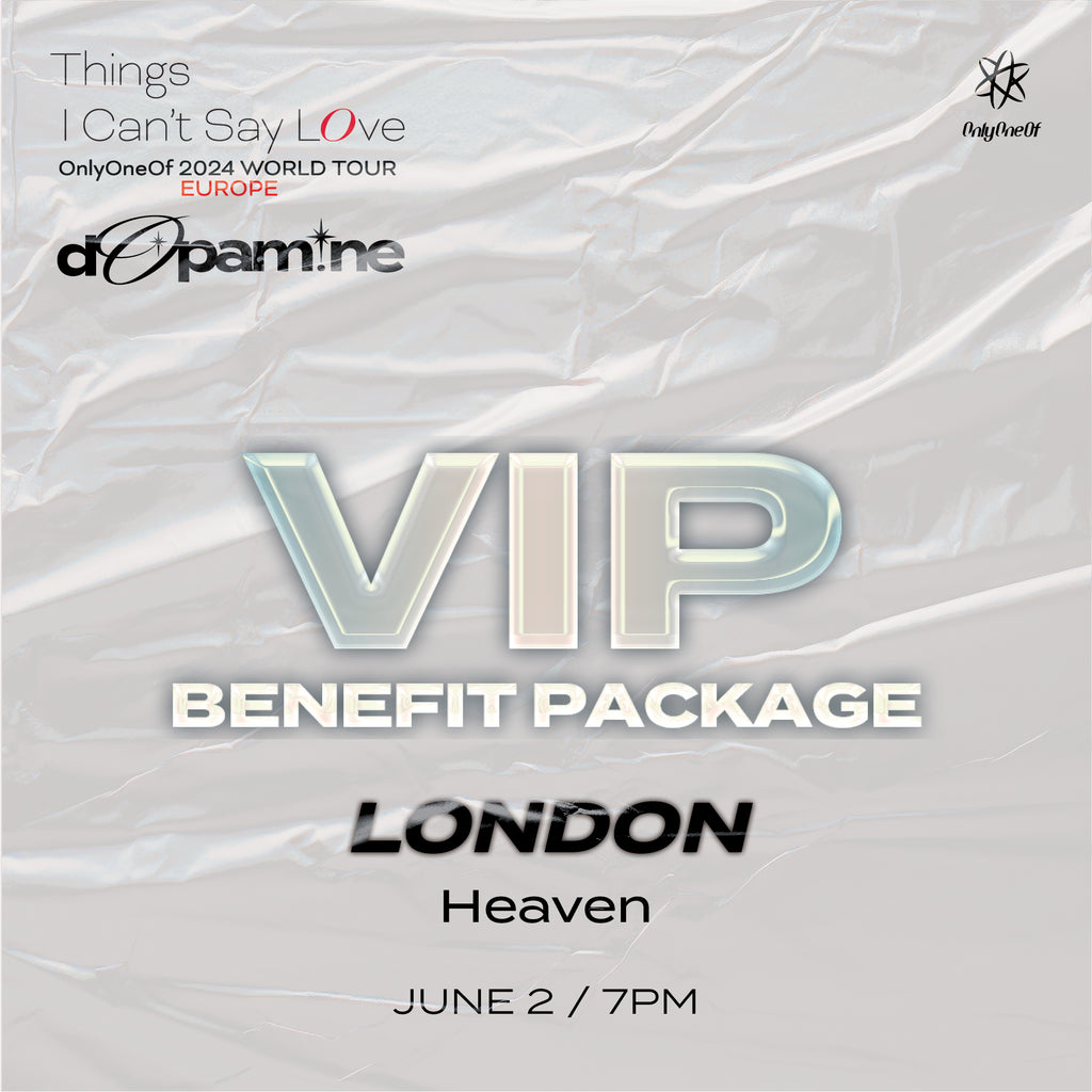 ONLYONEOF - LONDON - VIP BENEFIT PACKAGE – Kpop Tickets