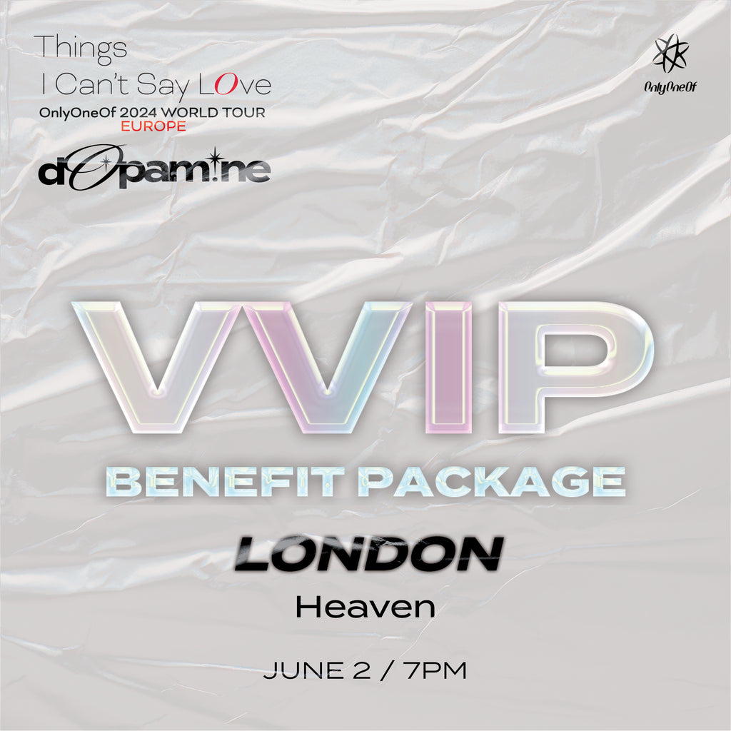 ONLYONEOF - LONDON - VVIP BENEFIT PACKAGE – Kpop Tickets