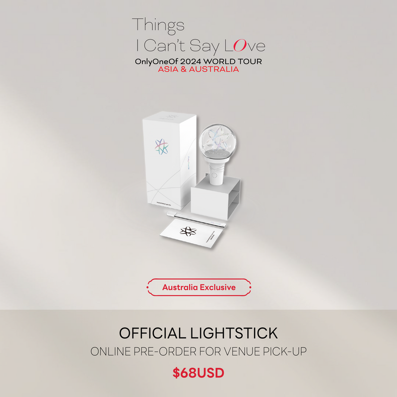 ONLYONEOF - Official Light Stick - On-Site Pick Up