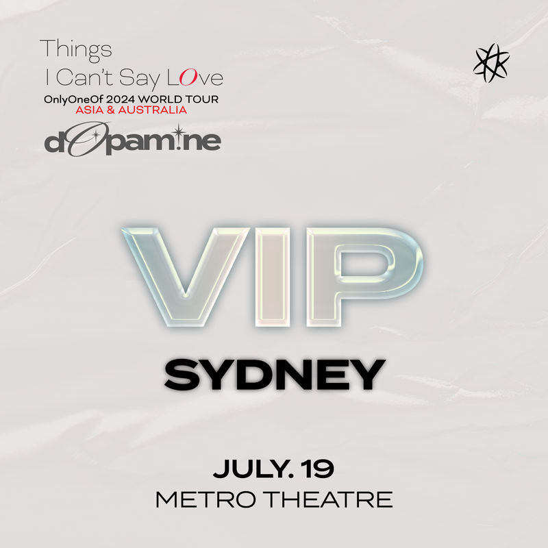 ONLYONEOF - SYDNEY - VIP BENEFIT PACKAGE