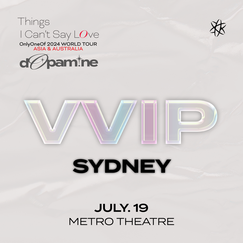 ONLYONEOF - SYDNEY - VVIP BENEFIT PACKAGE