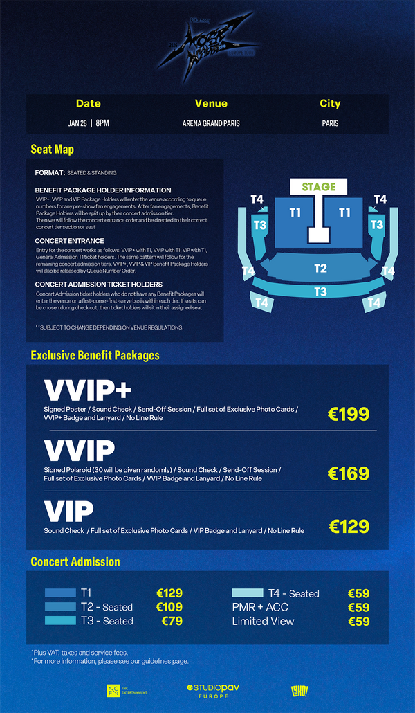 P1HARMONY 2026 - PARIS - VVIP+ BENEFIT PACKAGE