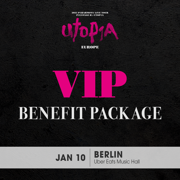 P1HARMONY - BERLIN - VIP BENEFIT PACKAGE (Includes T1 Admission)