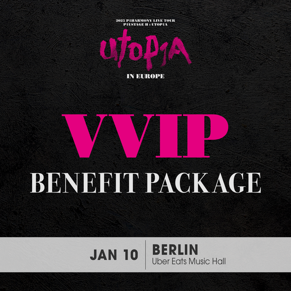 P1HARMONY - BERLIN - VVIP BENEFIT PACKAGE (Includes T1 Admission)