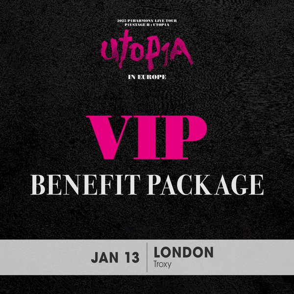 P1HARMONY - LONDON - VIP BENEFIT PACKAGE