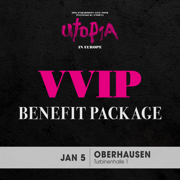 P1HARMONY - OBERHAUSEN - VVIP BENEFIT PACKAGE (Includes T1 Admission)